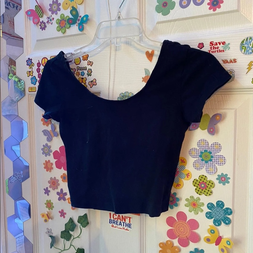 Garage crop top